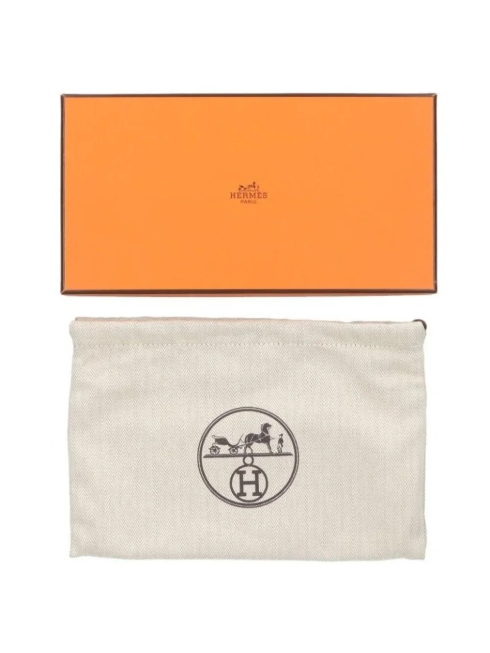 Hermes Charnier Tougo Etoupe Madame Leather Shoulder